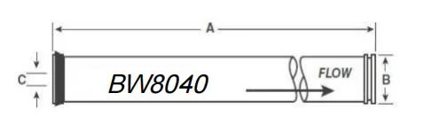 Bw8040 Water Treatment Purifier Industry RO Membrane