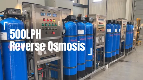 500lph RO-System im Wasseraufbereitungssystem
